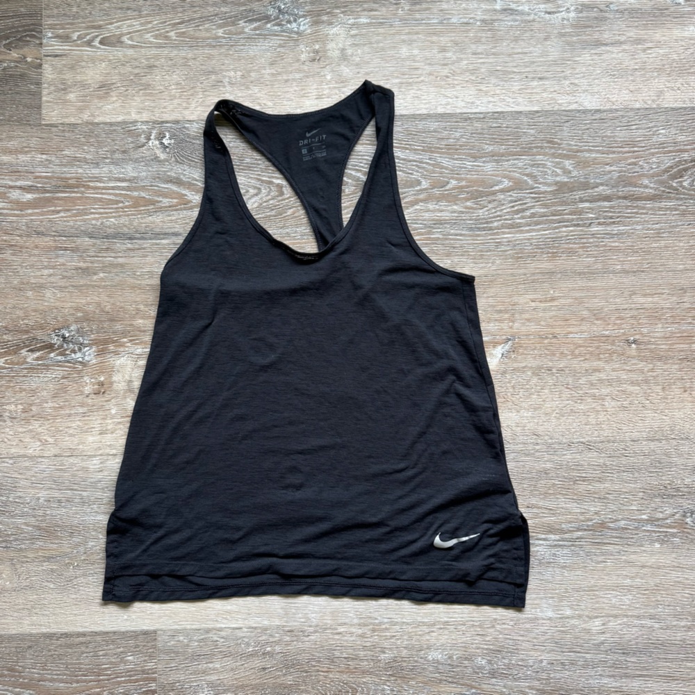 Nike Women's Black Racerback Tank Top